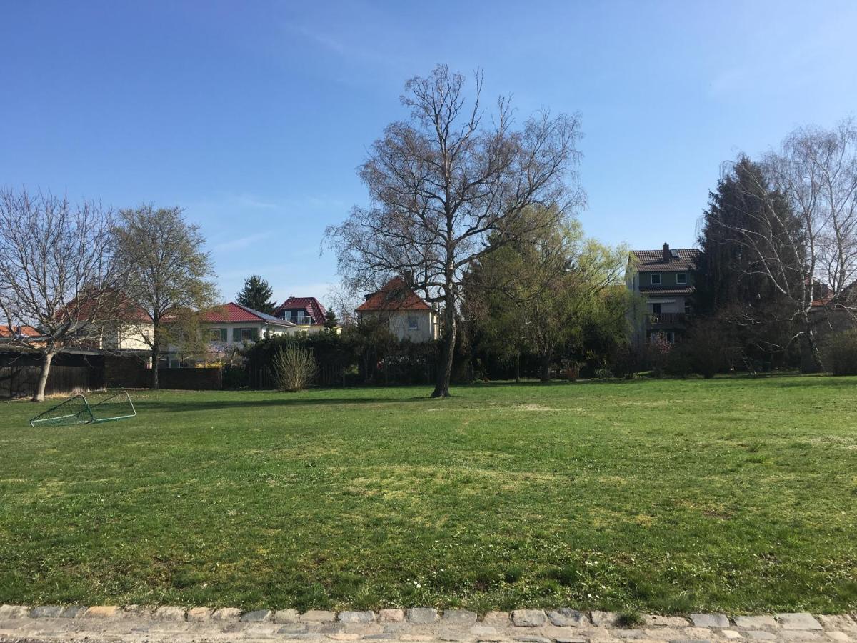 לייפציג Die Senfbude - Klein Aber Fein - Wunderschoenes Studio-Apartment Mit Terrasse Und Stellplatz מראה חיצוני תמונה