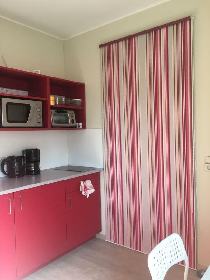 לייפציג Die Senfbude - Klein Aber Fein - Wunderschoenes Studio-Apartment Mit Terrasse Und Stellplatz מראה חיצוני תמונה
